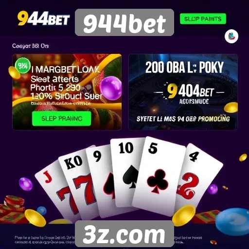 Novas promoções disponíveis na 944bet
